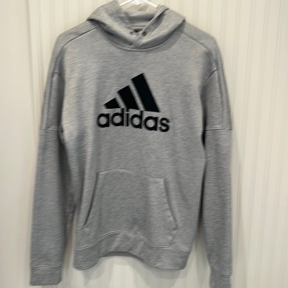 Mens adidas hooded sweatshirt